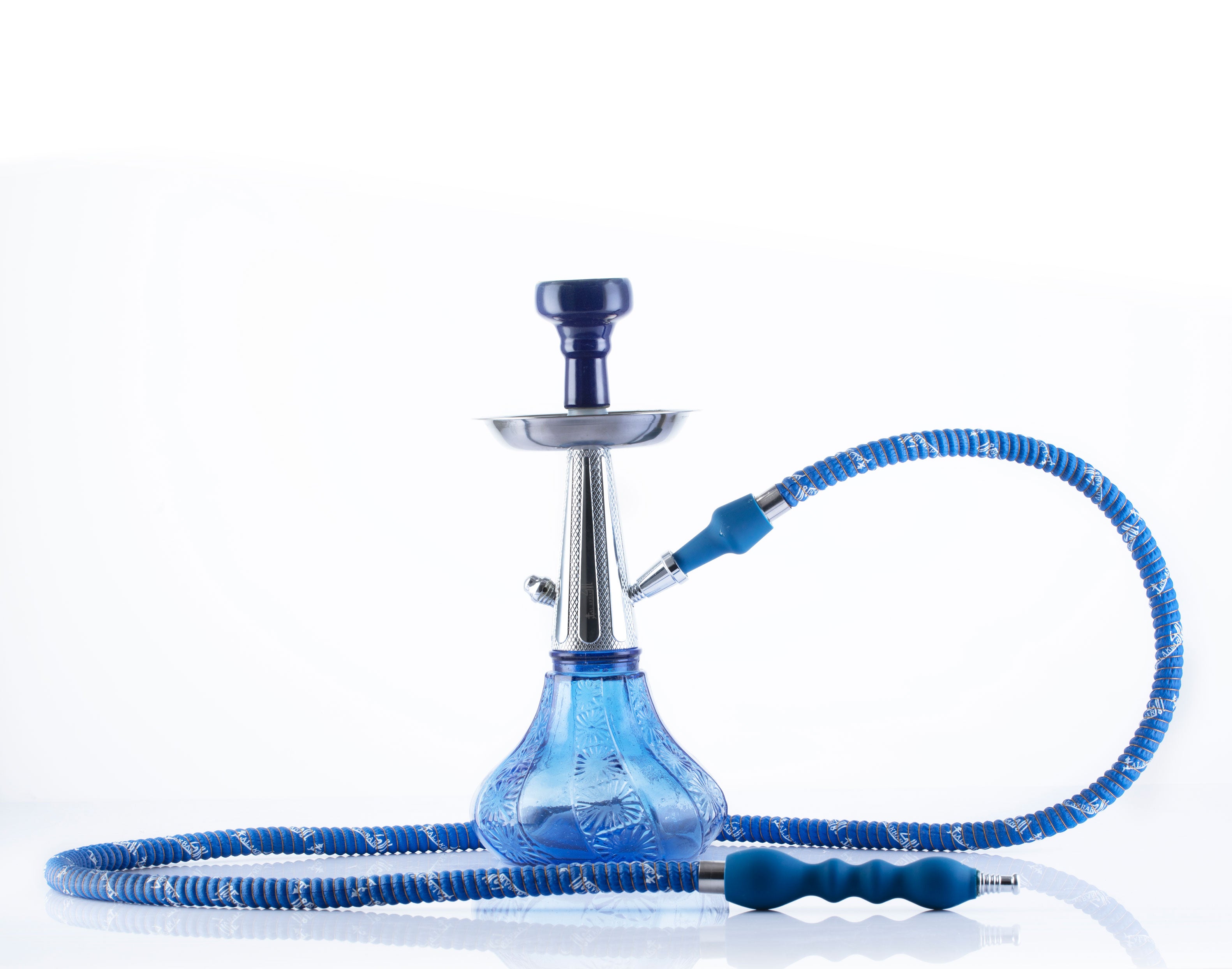 Silver KAMMY Full Set With Fibre Pipe Hookah