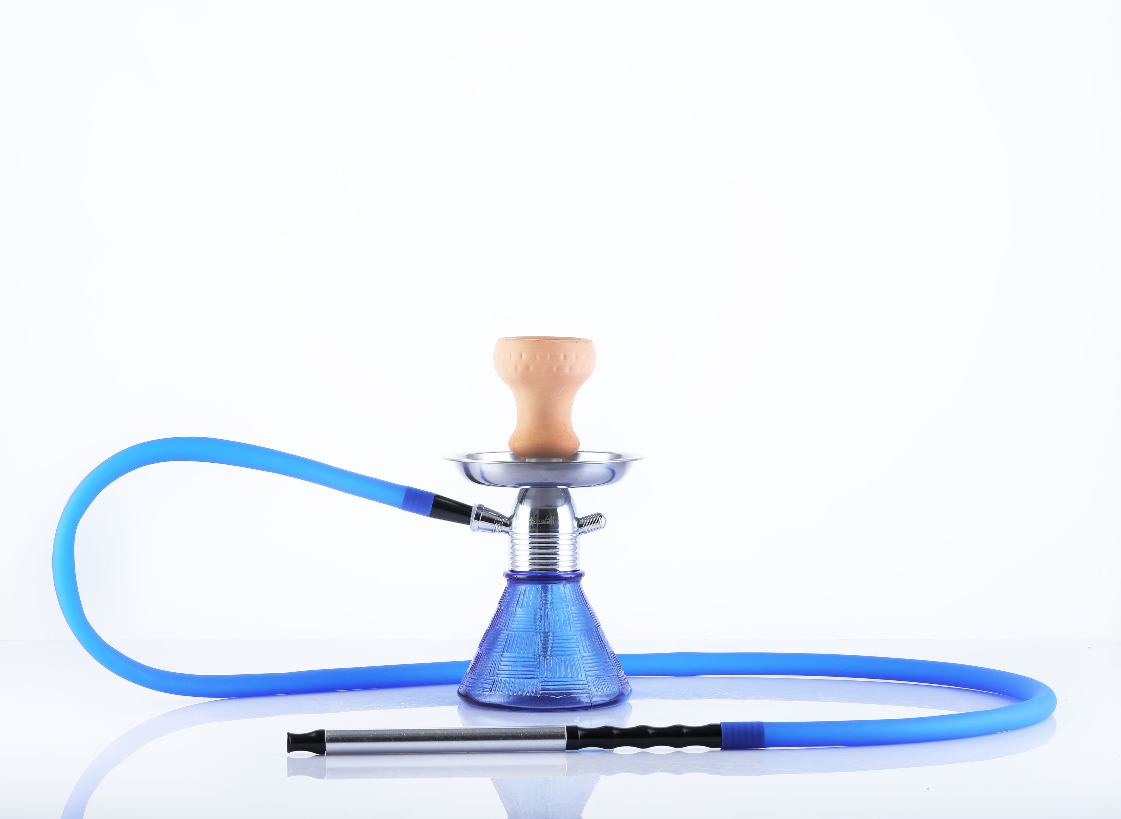 Silver NANO Full Set With Regular Pipe Hookah